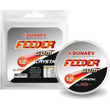 Feeder Gum Dunaev Crystal 5м. d1,0мм. (фидерная резинка)