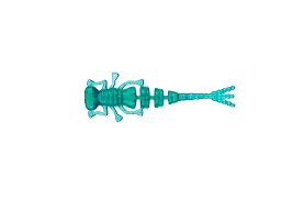 Силиконовая приманка Brown Perch Kurva50 цв.013 (1шт.)