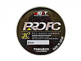 Леска флюорокарбоновая Jig It Pro FC  50м/0,298мм/5,3кг.