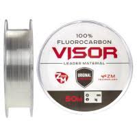 Леска флюорокарбоновая ZM Vizor Fluorocarbon 100% 50м.0,286мм 6,45кг.