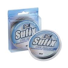 Леска плет.Sufix Ice Braid  50м. 0,12мм. 5,4кг.  