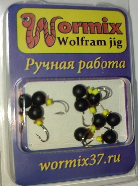 Морм.Дробь d5мм.1,2гр.класс.черн. (1шт) 