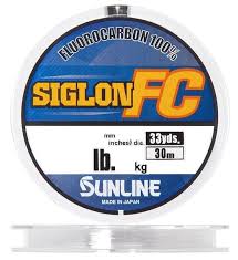 Леска флюорокарбоновая Sunline Siglon FC 30м.0,265мм 4,7кг.