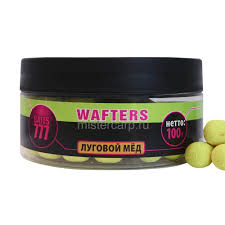 Бойлы 777 baits Wafters 100гр. 14мм. Луговой мёд