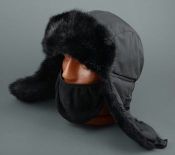 Шапка ушанка Huntsman Евро Норка р.58-60 цв.черный