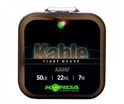 Лидкор Korda Kable Tight Weave Kamo 7м. 22кг. 50lb
