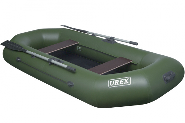 Лодка Urex -260У ПВХ 2местн. цв.зелен.