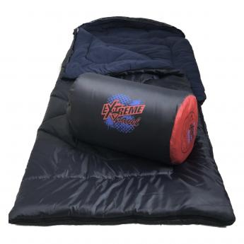 Спальн. мешок-одеяло Mednovtex Extreme -20*C с подголовн. 250х97см. Флис