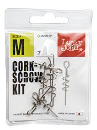 Спираль LJ Pro Series Corkscrow Kit  №M для крепл.силик.приманок (уп.7шт) (LJP5120-M)