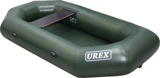 Лодка Urex -190 ПВХ 1местн.(зелен./сумка) с гребками