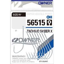 Крючки  Owner  56515-1/0 Tachio Saber X Tin (уп.9шт)  