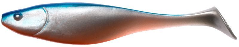 Виброхвост Narval Commander Shad 12см цв.001 (1шт.) Blue Back Shiner