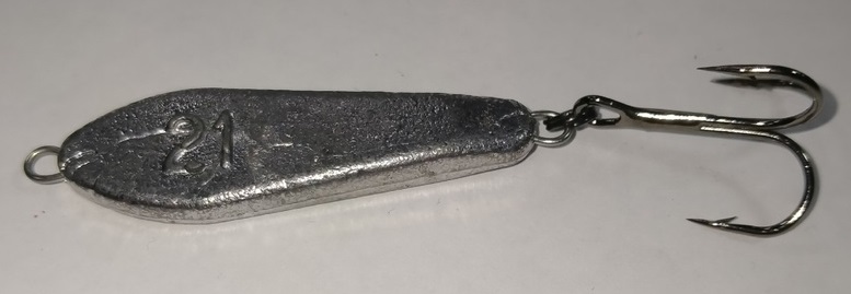 Жереховка Плоский  21гр.(3/4) с тройн. (кольц.наружн.d6,0 тр.№4 (ф.3177)