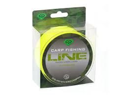 Леска Carp Pro Fluorocarbon Coated Fluo Yellow 1000м. 0,261мм  (4,9кг) 
