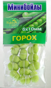  Мини бойлы 6х10мм. Горох, на резинке