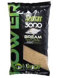 Прикормка Sensas 3000 Power Bream Natural 1кг.