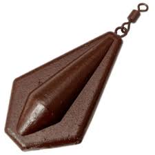 Груз карповый Flagman  Крылатка с вертл. 120гр. (brown)