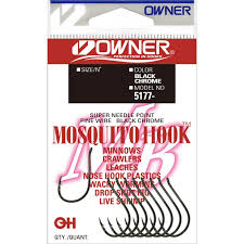 Крючки  Owner  5177-981 №12 Mosquito Hook BC (уп.12шт)