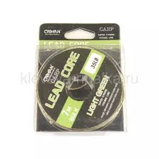 Лидкор Caiman lead Core 7м. 35lb Light Green (215855)