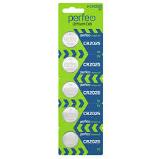 Батарейка Perfeo CR2025 Lithium 3V (1шт)