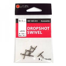 Вертлюг Gurza-Dropshot Swivel №12BN (уп.5шт/d0,6мм/13кг)
