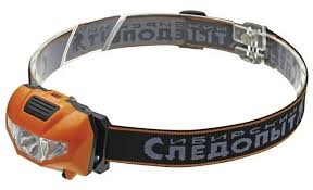 Фонарь налобн. Сиб.Cледопыт - Кварк 1Cob+2Led 3*ААА  PF-PFL-HL31