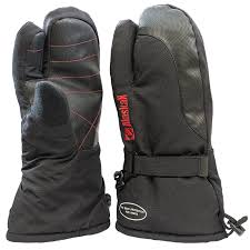 Варежки Alaskan Two Fingers M черн.